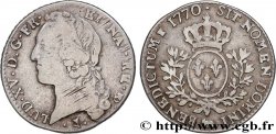 LOUIS XV DIT LE BIEN AIMÉ Cinquième d’écu aux branches d’olivier, tête ceinte d’un bandeau 1770 Pau