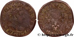HENRI III Double tournois, type de Poitiers 1581 Poitiers