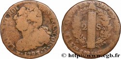 LOUIS XVI (MONARQUE CONSTITUTIONNEL)  2 sols dit &nbsp;au faisceau&nbsp;, type FRANÇOIS 1793 Nantes