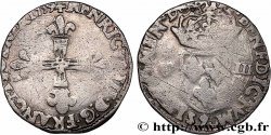 HENRI III Huitième d&nbsp;écu, croix de face 1579 (1759) Rennes