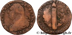 LOUIS XVI (MONARQUE CONSTITUTIONNEL)  2 sols dit  au faisceau , type FRANCOIS 1792 Lille