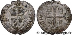 HENRI III Douzain aux deux H, 1er type 1575 Troyes