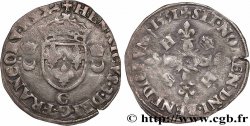 HENRY II Douzain aux croissants 1551 Saint-Lô  VF