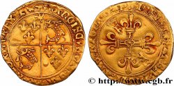FRANCOIS I Écu d or au soleil du Dauphiné, 2e type n.d. Grenoble