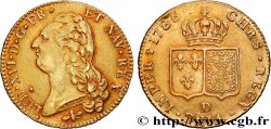 LOUIS XVI Double louis d’or aux écus accolés 1786 Lyon TTB+