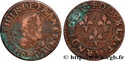 HENRY IV Double tournois, type de Nantes 1610 Nantes