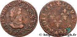 LOUIS XIII  Double tournois 1611 Bordeaux