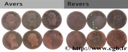 LOUIS XVI Sols dits  à l écu , lot de 6 ex. n.d. Ateliers divers