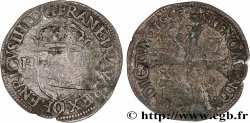 HENRY IV Douzain aux deux H, 2e type 1595 Riom