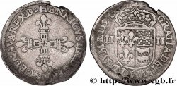 HENRY IV Quart d écu de Béarn 1593 Morlaàs