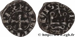 PHILIPP III  THE BOLD  AND PHILIPP IV  THE FAIR  Obole tournois à l O rond n.d. s.l.