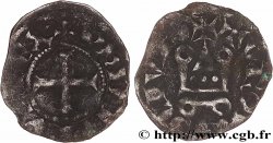 PHILIPPE III LE HARDI ET PHILIPPE IV LE BEL - MONNAYAGE COMMUN (à partir de 1280) Obole tournois à l&nbsp;O rond n.d. s.l.