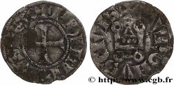 PHILIPPE III LE HARDI ET PHILIPPE IV LE BEL - MONNAYAGE COMMUN (à partir de 1280) Obole tournois à l&nbsp;O rond n.d. s.l.