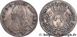 LOUIS XV DIT LE BIEN AIMÉ Dixième d’écu aux branches d’olivier, buste habillé 1728 Paris TB+/TTB