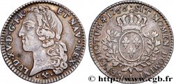 LOUIS XV DIT LE BIEN AIMÉ Cinquième d’écu aux branches d’olivier, tête ceinte d’un bandeau 1766 Bayonne