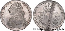 LOUIS XVI Cinquième d&nbsp;écu aux branches d&nbsp;olivier 1789 Lille TTB+/SUP