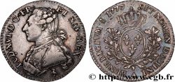 LOUIS XVI Cinquième d&nbsp;écu aux branches d&nbsp;olivier 1777 Paris