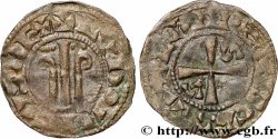 LOUIS VII LE JEUNE Denier n.d. Château-Landon TTB