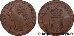 LOUIS XVI Demi-sol dit &nbsp;à l&nbsp;écu&nbsp; 1785 Rouen