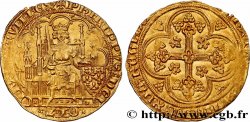 PHILIPPE VI DE VALOIS Écu d or à la chaise n.d.  TTB+