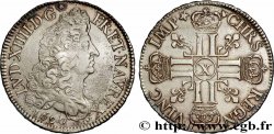 LOUIS XIV LE GRAND OU LE ROI SOLEIL Écu aux huit L, 1er type 1690 Amiens TTB