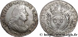 LOUIS XIV LE GRAND OU LE ROI SOLEIL Demi-écu aux palmes 1693 Toulouse TTB/TTB+