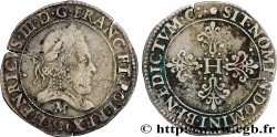 HENRI III Franc au col fraisé 1581 Toulouse TB+