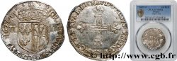 LOUIS XIII  Quart d écu de Navarre 1629 Saint-Palais