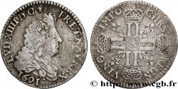 LOUIS XIV LE GRAND OU LE ROI SOLEIL Douzième d écu aux huit L, 1er type 1691 Paris TTB