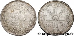 LOUIS XIV LE GRAND OU LE ROI SOLEIL Écu aux huit L, 1er type 1690 Paris TTB+/TTB