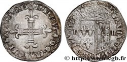 HENRI IV LE GRAND Quart d écu de Navarre 1599 Saint-Palais