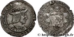 FRANÇOIS IER LE RESTAURATEUR DES LETTRES Demi-teston, 3e type n.d. Paris TTB/TB+