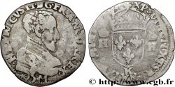 FRANCIS II. COINAGE IN THE NAME OF HENRY II Teston à la tête nue, 3e type 1559 Bordeaux