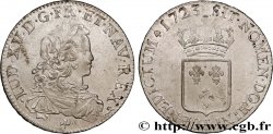 LOUIS XV DIT LE BIEN AIMÉ Écu dit  de France  1723 Rouen SUP