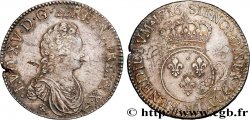LOUIS XV  THE WELL-BELOVED  Écu dit  vertugadin  1716 Rouen AU/XF