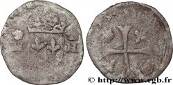 HENRI IV LE GRAND Douzain aux deux H couronnées, 9e type 1593 Clermont-Ferrand