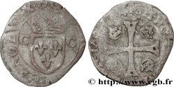 CHARLES X, CARDINAL OF BOURBON Douzain aux deux C, 1er type n.d. Lyon