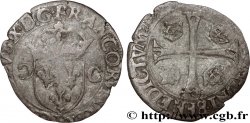CHARLES X, CARDINAL DE BOURBON Douzain aux deux C, 1er type n.d. Dijon