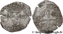 CHARLES X, CARDINAL DE BOURBON Douzain aux deux C, 1er type n.d. Dijon