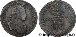 LOUIS XV THE BELOVED XX sols de Navarre 1719 Lyon