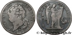 LOUIS XVI (MONARQUE CONSTITUTIONNEL)  Écu dit &nbsp;au génie&nbsp;, type FRANÇOIS 1792 Paris