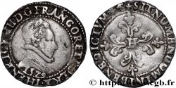HENRY III Franc au col plat 1579 Bayonne