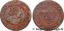 LOUIS XIII Double tournois 1638 Troyes ?