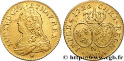 LOUIS XV DIT LE BIEN AIMÉ Louis d&nbsp;or aux écus ovales, buste habillé 1726 Montpellier