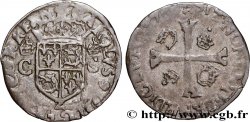HENRI III. MONNAYAGE AU NOM DE CHARLES IX Douzain du Dauphiné aux deux C couronnés n.d. Grenoble