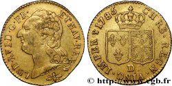 LOUIS XVI Louis d or aux écus accolés 1785 Lyon TTB