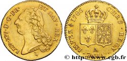 LOUIS XVI Double louis d’or aux écus accolés 1786 Paris AU/AU