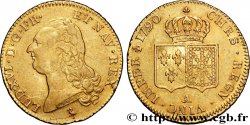 LOUIS XVI Double louis d’or aux écus accolés 1790 Paris