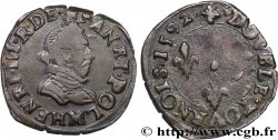 LA LIGUE. MONNAYAGE AU NOM D&nbsp;HENRI III Double tournois, type de Toulouse 1592 Toulouse