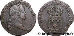 LOUIS XV DIT LE BIEN AIMÉ Sol au buste enfantin 1720 Metz TB+